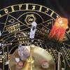 Pentagram Altar Ritual Burning Candle Holder Plate Stainless Steel Flat Bowl