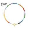 Exquisite Design Necklace Stone Beads Colorful Beaded Choker Boho Summer