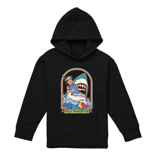 Steven Rhodes Childrens/Kids Stay Positive Hoodie
