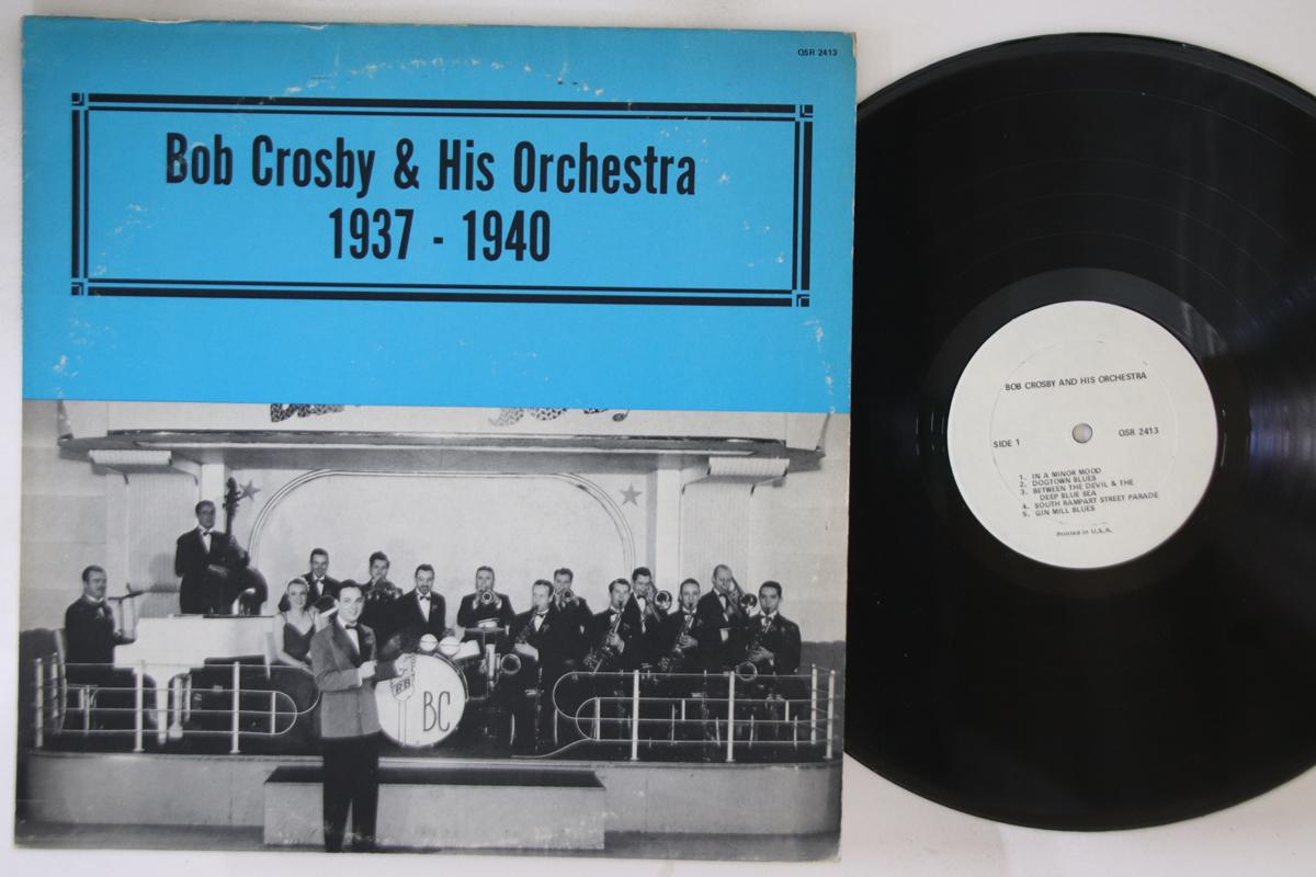 

LP Record BOB CROSBY - 1937-1940 QSR2413 ALAMAC US Jazz Used