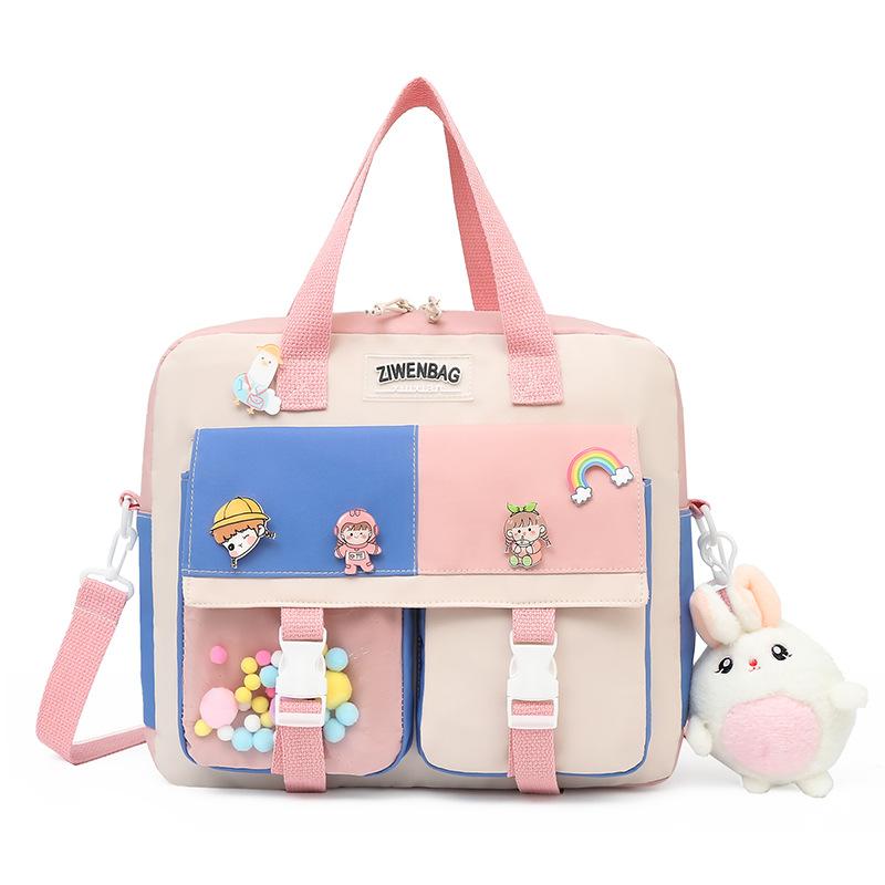 Szkolny plecak dla dziewczynek podwójnego zastosowania dla dzieci Uczniowie gimnazjum noszą plecaki na lekcjach Plecak szkolny dla szkoły podstawowej o dużej pojemności