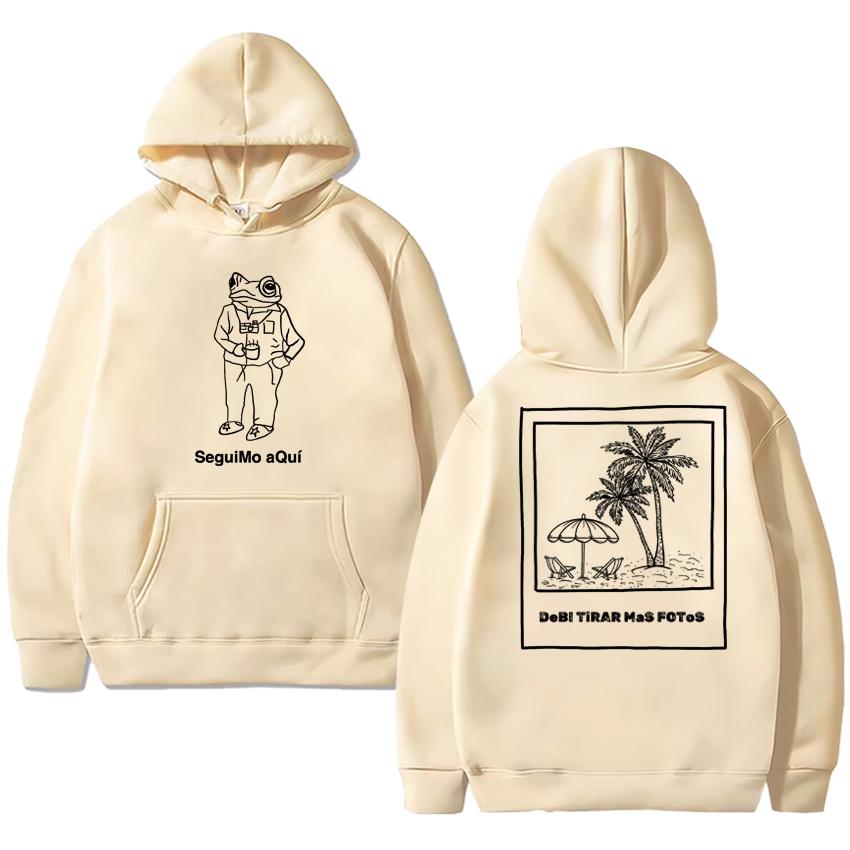 Double Sided Printed Streetwear Men Women Vintage Hip Hop Hoodie Unisex Fleece Long Sleeve Pullovers