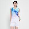 Stylish Sleeveless Badminton Vest Shorts Set Men Women Breathable Sportswear Volleyball Training Gym Outdoor