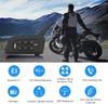 Motorcycle Helmet Bluetooth Intercom V4 Plus Football Referee Bluetooth Intercom Earphones with CVC Noise Reduction and FM Radio