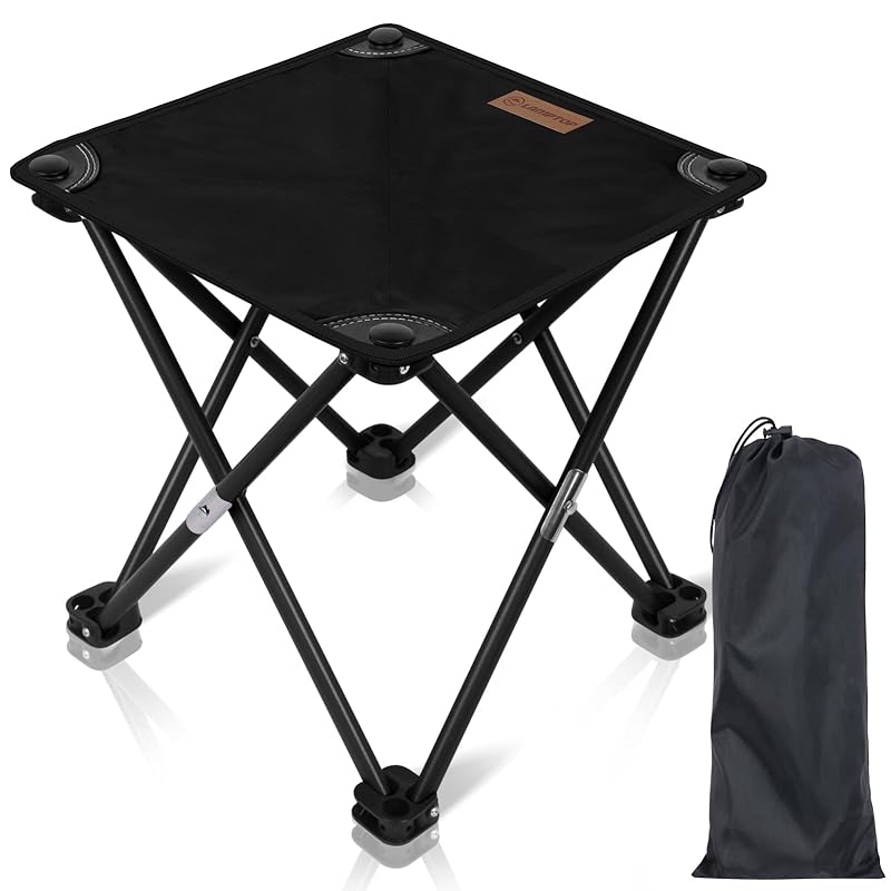 

[Открыть/закрыть на одну секунду] LAMPTOP складной стул для улицы, легкий компактный стул для кемпинга Грузоподъемность 150 кг Поверхность сиденья 32×32 см