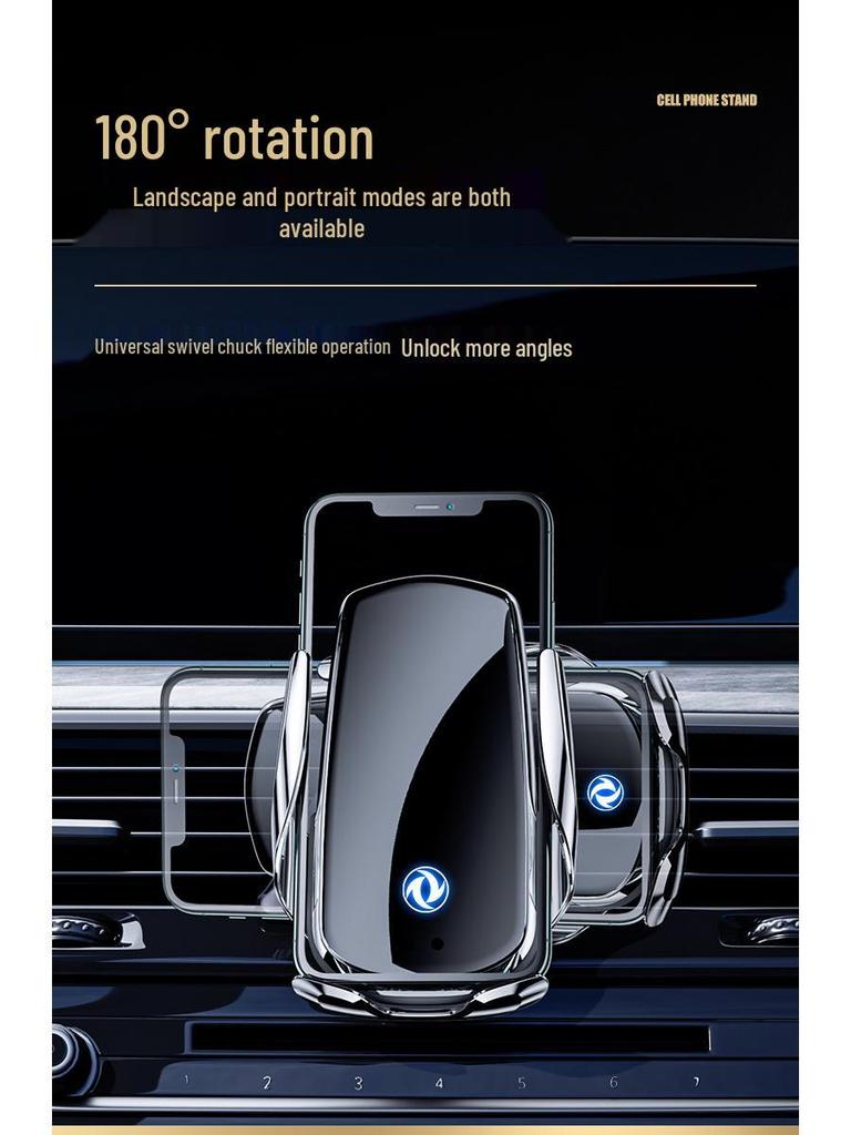 Compatible Wireless Charger & Navigation Mount for Dongfeng Fengguang 380, Fengshen AX7, Jingyi, and Fengxing T5 EVO Cars