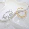 Trendy Irregular Geometric Open Bracelet for Women
