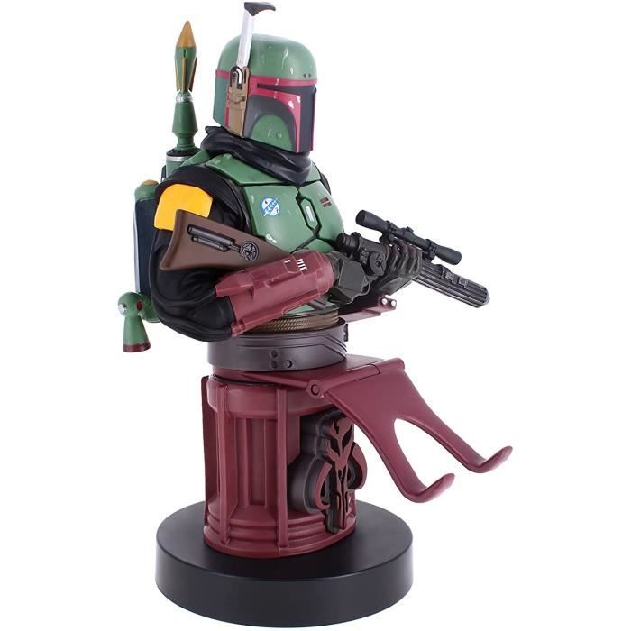 Figurine - star wars - boba fett - support manette - originale - mixte - adulte