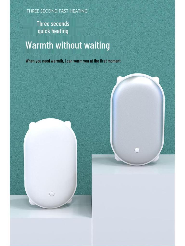 2025 Dual-Function Rechargeable USB Hand Warmer with Custom Logo Option