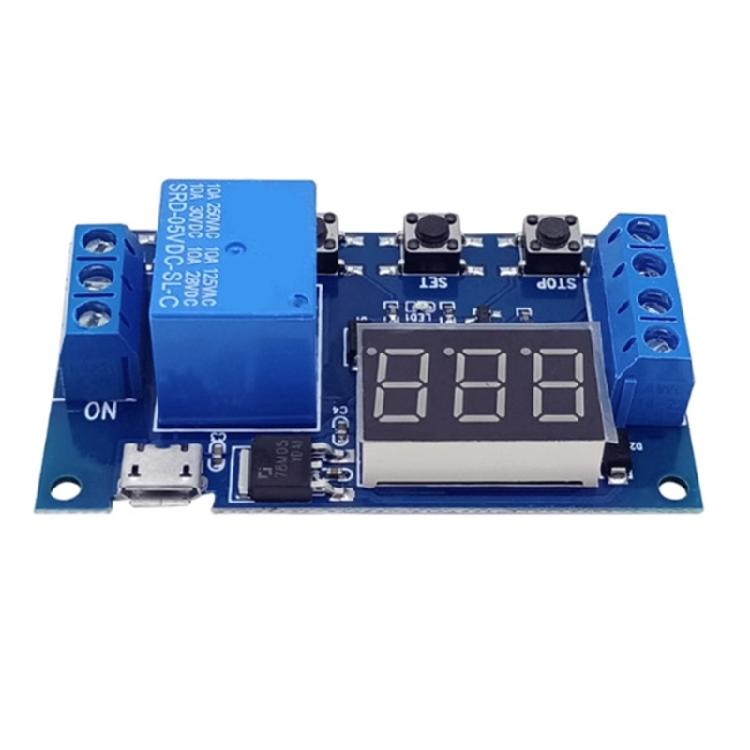 

1 Channel 5V Module Time Delay Module Low Power Consumption Switching Timing Cycle Accessories 1