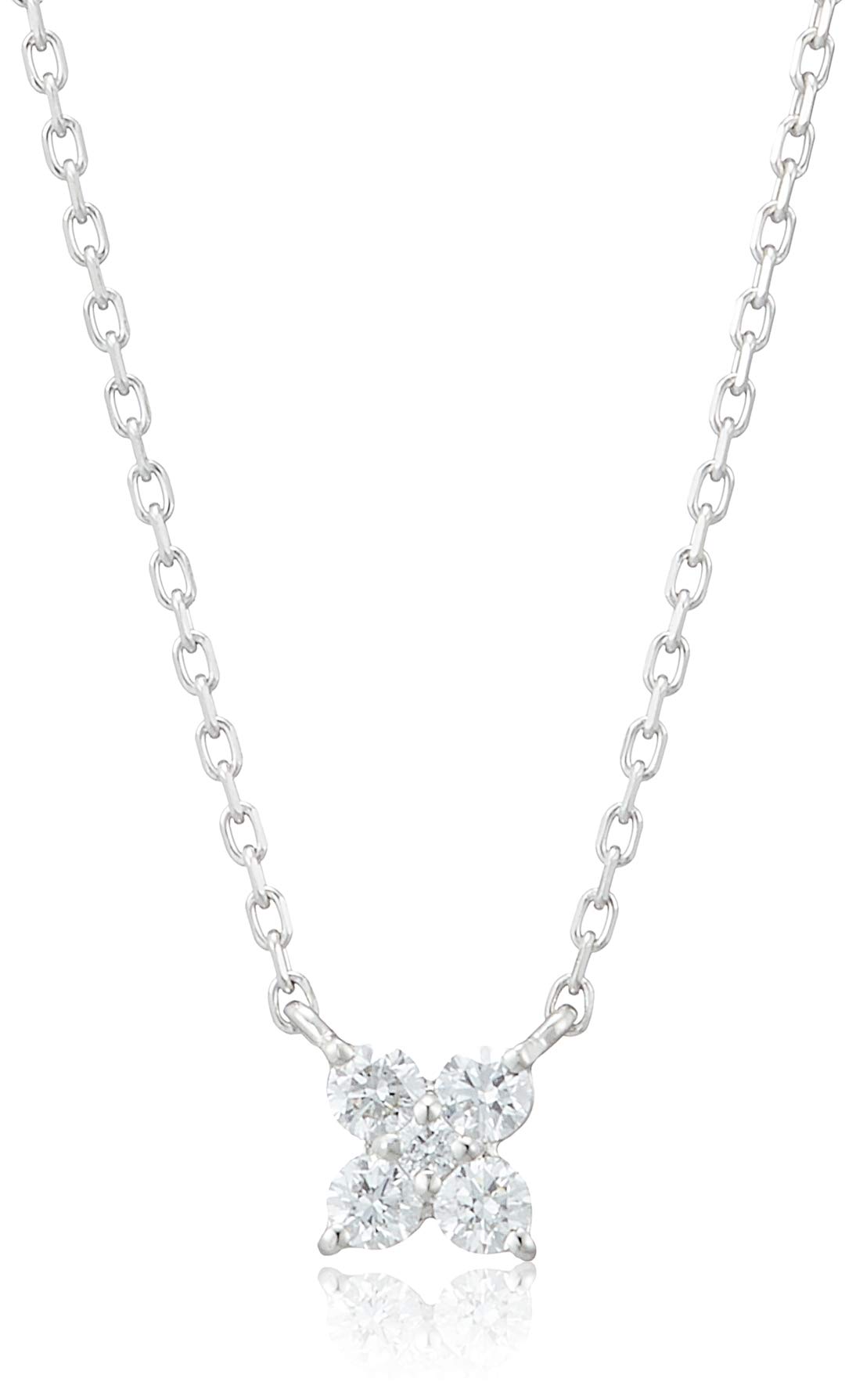 

Necklace Platinum Diamond Corolla APVN153340DI [Vendome Aoyama] [Official]