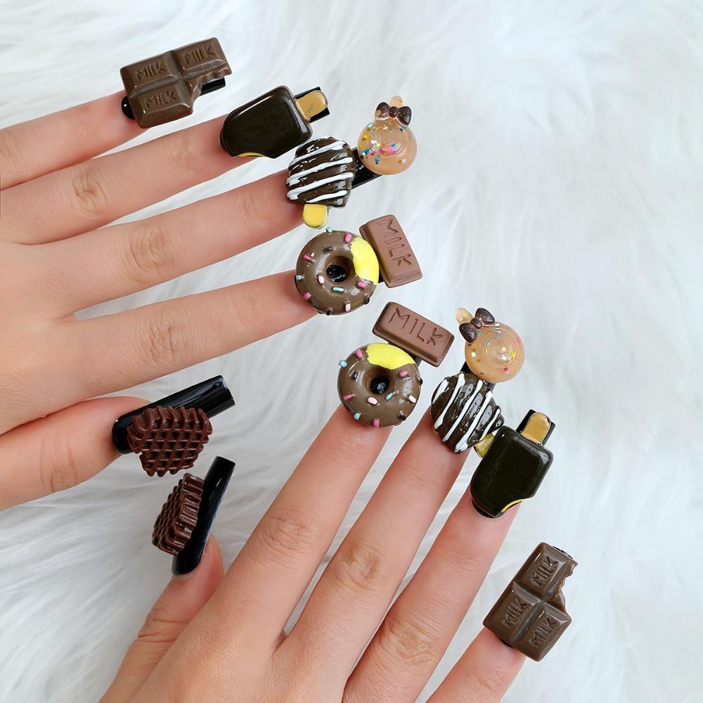 

Press on Nails Fake Nails Wearable False Nail Fashion Nail Tips Girl