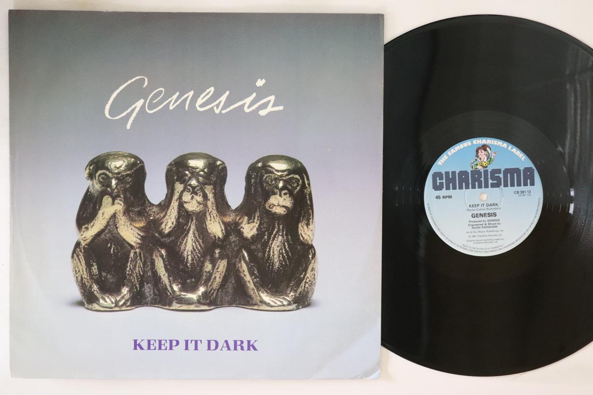 

12inch Record GENESIS Keep It Dark CB39112 CHARISMA 1981 UK Rock Used