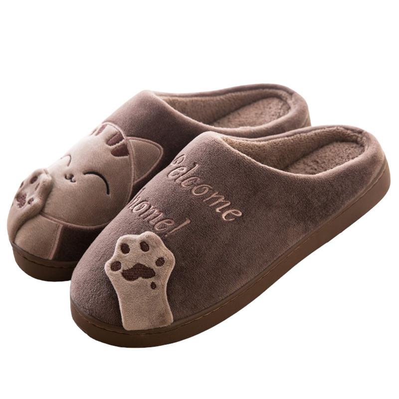 Welcome Home Women's Slippers with Cat 36/37
