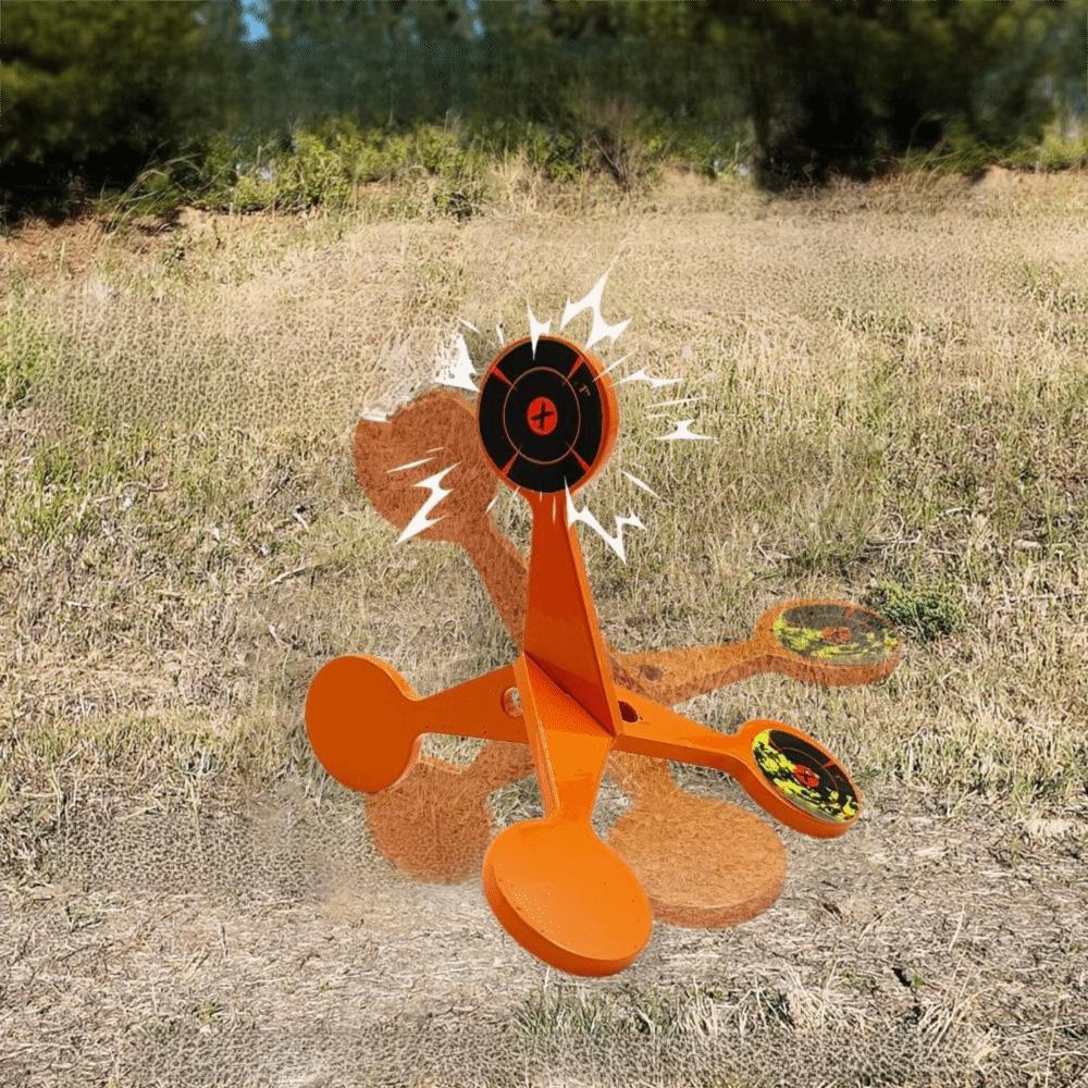 Thickened Spinning Target Flip Roller Targets Indoor & Outdoor Use