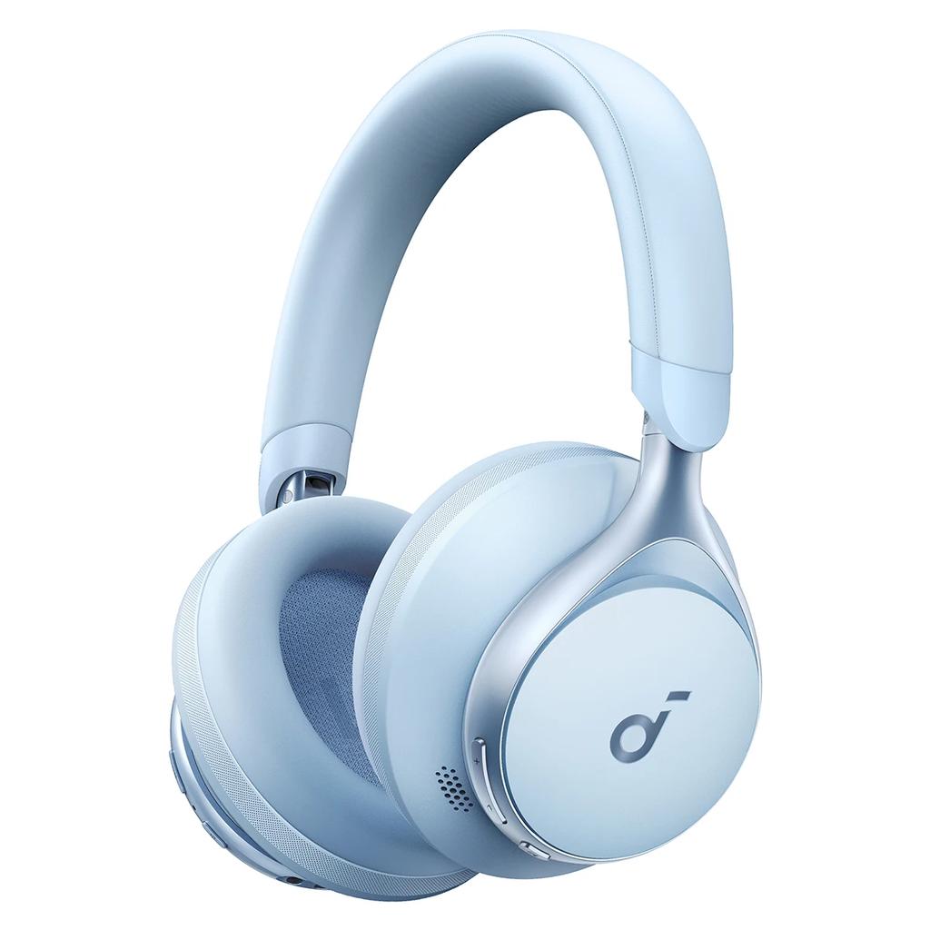 Soundcore by Anker, Space One, Active Noise Cancelling Headphones, 2X Stronger Voice Reduction, 40H ANC Playtime, App Control