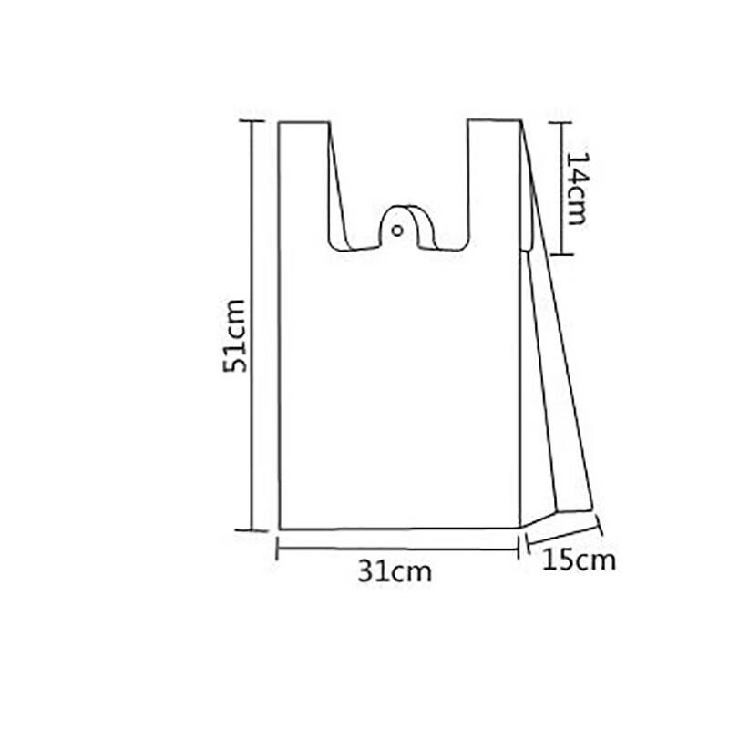 Homeglen Disposable Vest Handle Bags