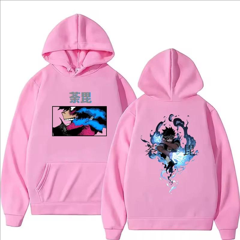 Japanese Anime Harajuku Printed Hoodie Men Autumn Winter Japan Style Casual O-Neck Long Sleeve Fleece High Street Sweatshirts