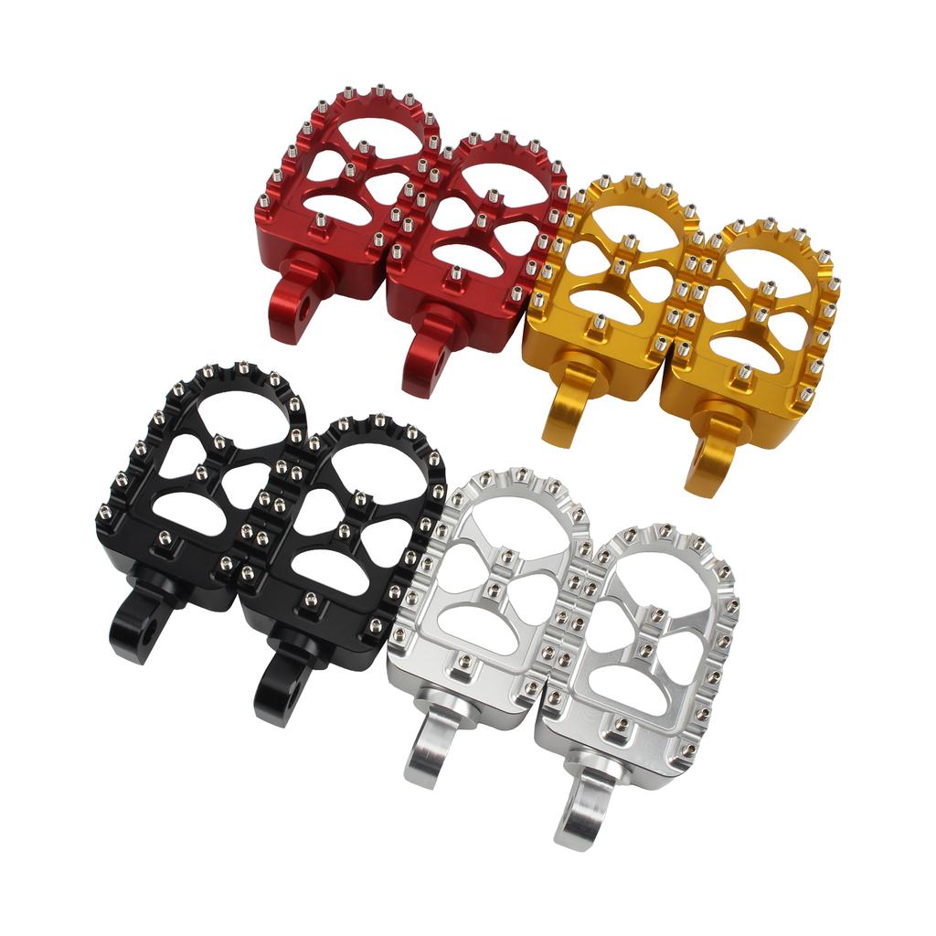 Motorcycle Wide Foot Pegs Front Footpegs Driver CNC For Harley Softail Fat Bob Breakout Street Bob 2018-2025 Accessories