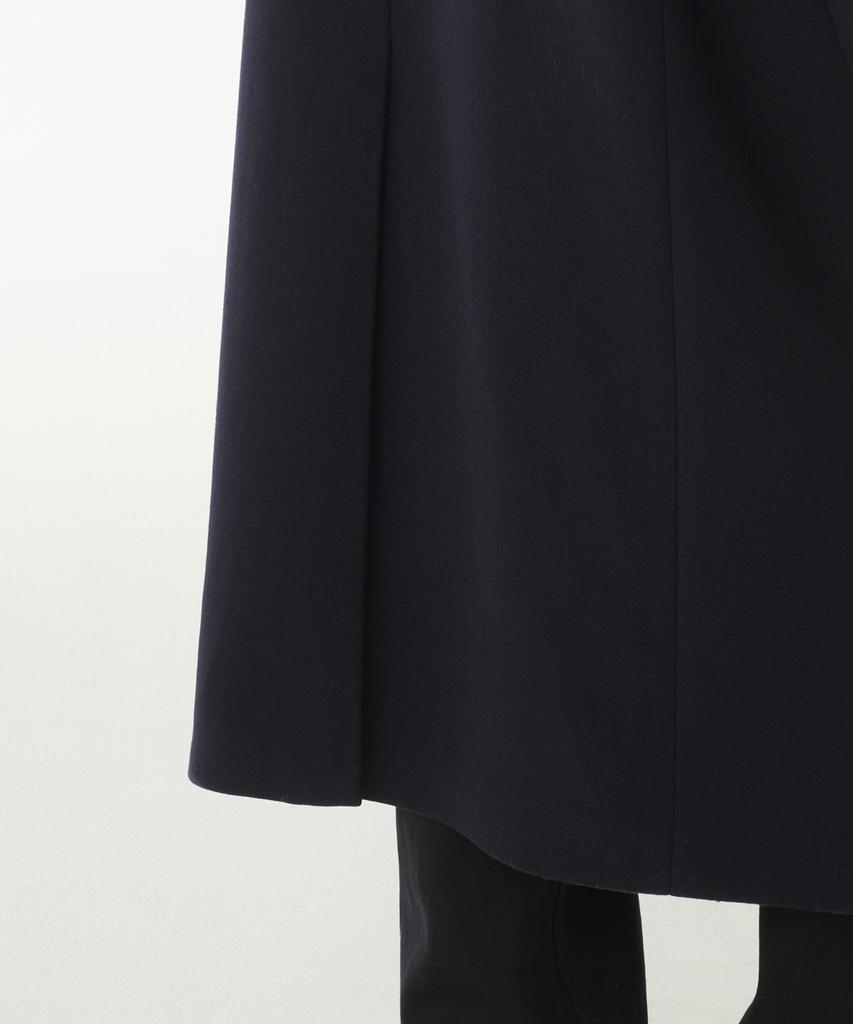 Musinsa Standard Wool Blend Big Daddy Double Maxi Coat [Navy]