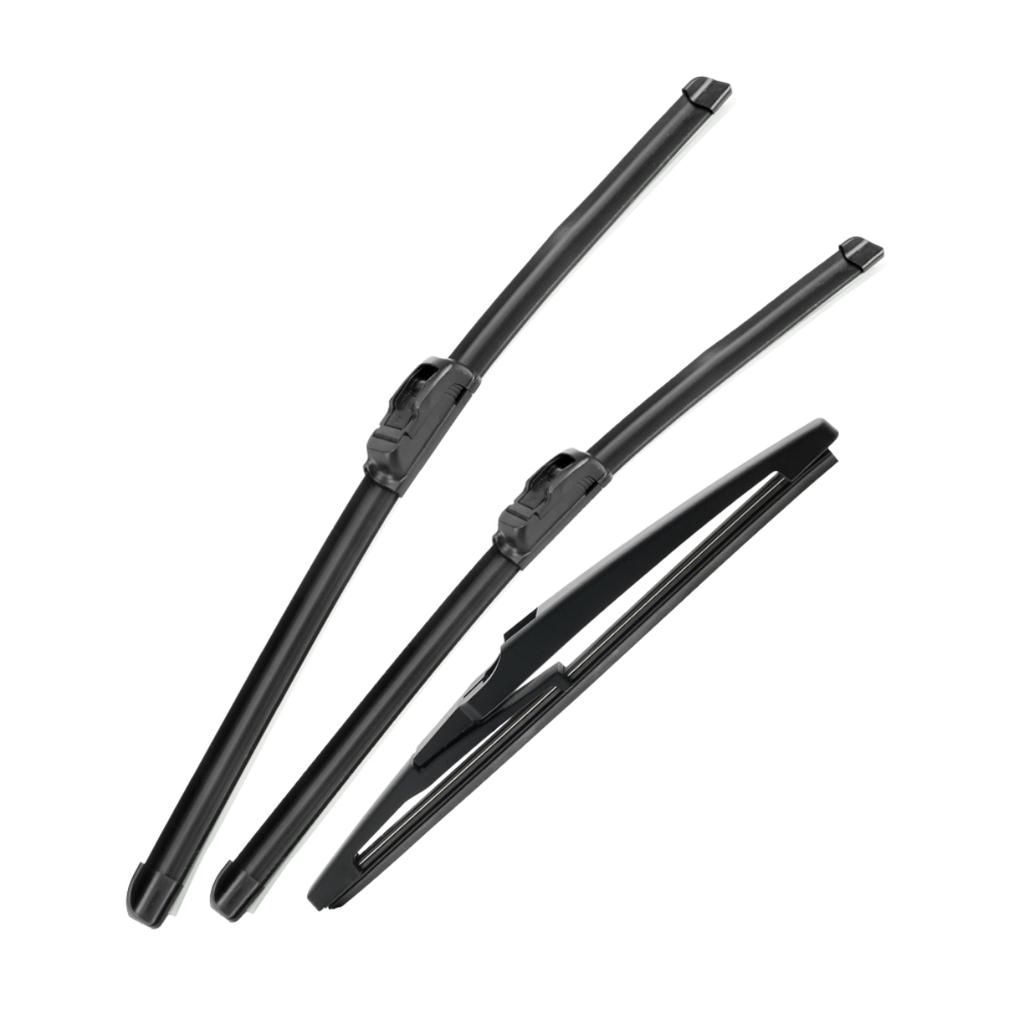 For SsangYong New Actyon Korando C 2010-2019 Wiper Front & Rear Wiper Blades Windshield Windscreen Window Brushes 24"+16"+14