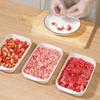 4Pcs Stackable Food Storage Container Set Airtight Food Preservation Box  Meat Storage