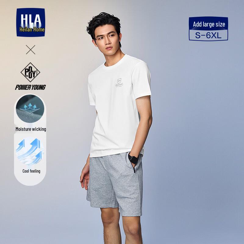 HLA Men s Panda Wowo Moisture-Wicking T-Shirt M
