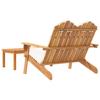 Vidaxl 2-Cz. Adirondack Garden Lounge Set, Acacia Wood
