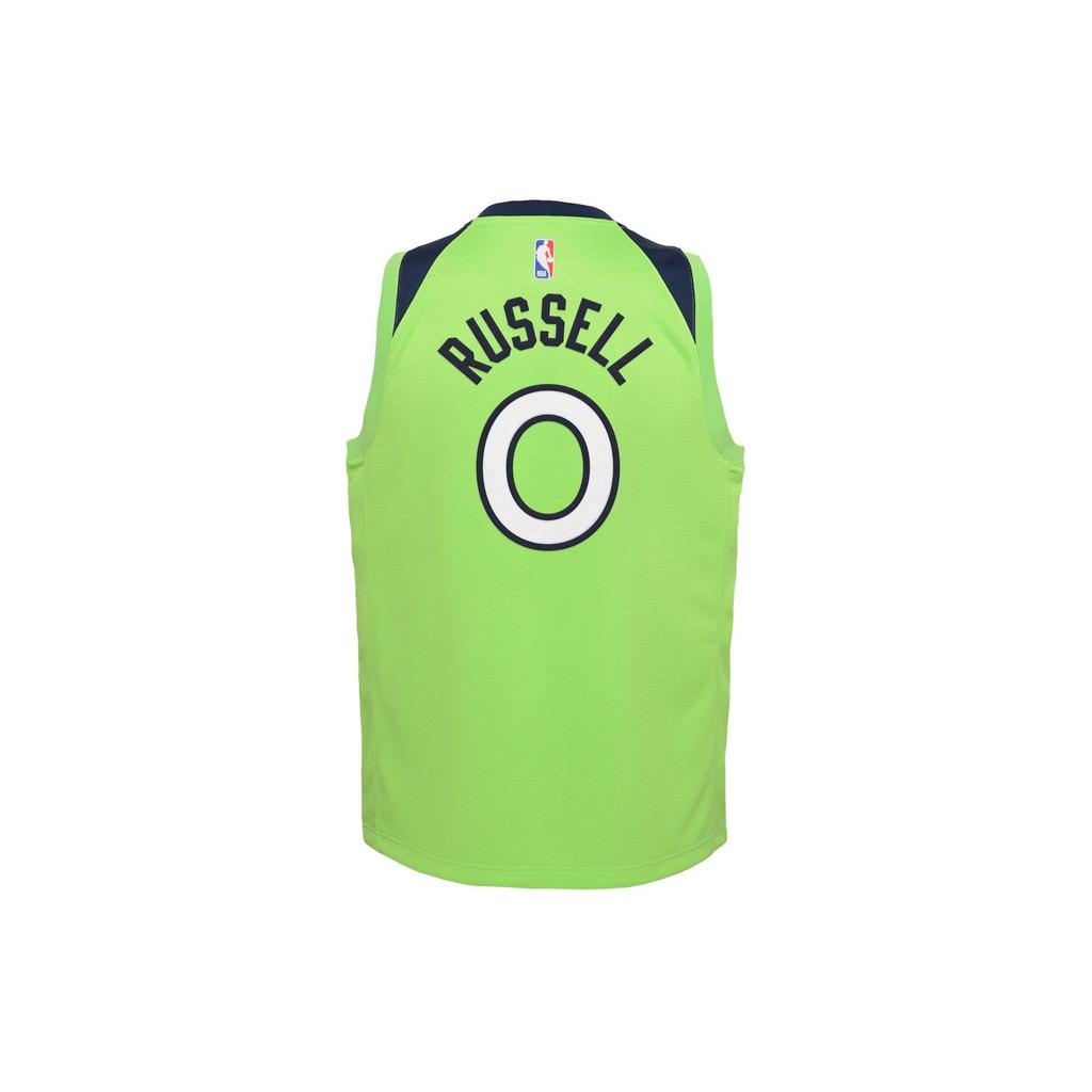 Nike Vest Letter Number V-Neck Casual Sleeveless Kids Tops Green OSKDSP22JS12019MIN
