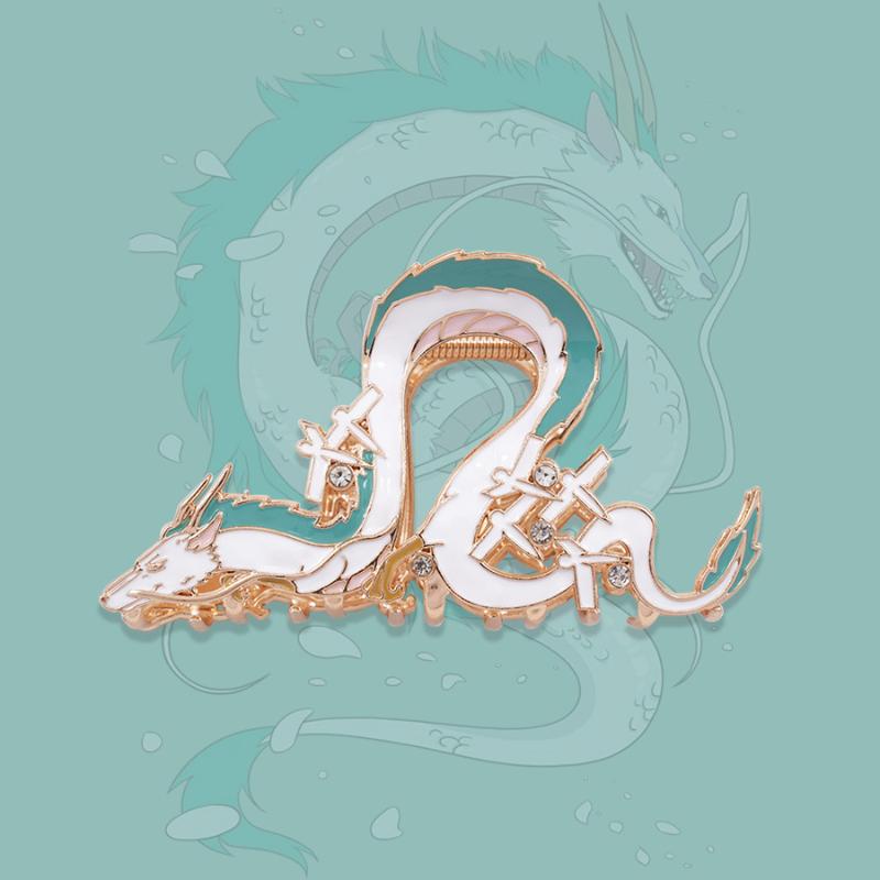 2025 Cute Creative Cartoon Hair Claw Boat Dragon Large Hair Claws Japanese Cat  Claw Clip Hair Accessories For Women