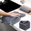 1PC Kitchen Dishcloth Cotton Kitchen Towel Super Soft Magic Cleaning Cloth Absorbent Cleaning Cloth Wiping Cloth Cleaning Tool