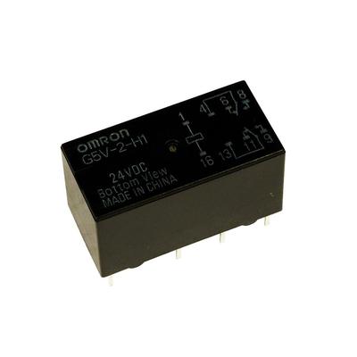 2PCS OMRON G5V-2-H1-24 24V DC 2xUM 2A 2880R PCB Signal Relay 854991 Relay G5V-2-H1 24VDC 8 Pins
