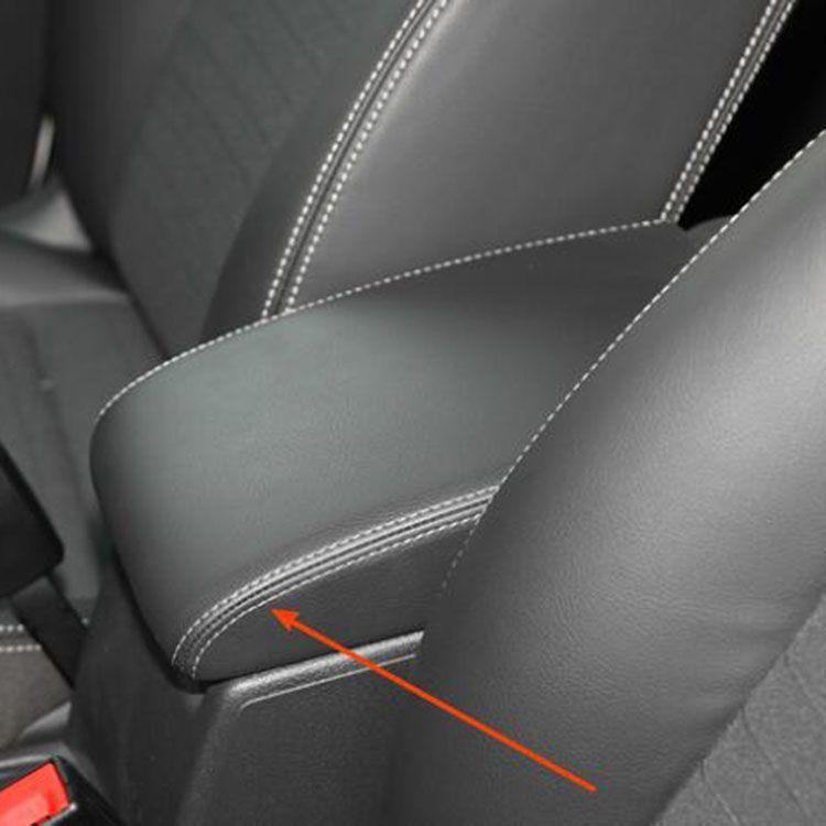 Copertura Box Bracciolo Console Centrale Auto Coperchio in Pelle Tappetino Protettivo Sedile Per VW Tiguan 2010 2011 2012 2013 2014 2015 2016