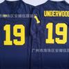 2026 University Short Sleeve Jersey Michigan Wolverines 10 2 19 Basketball Team Sports