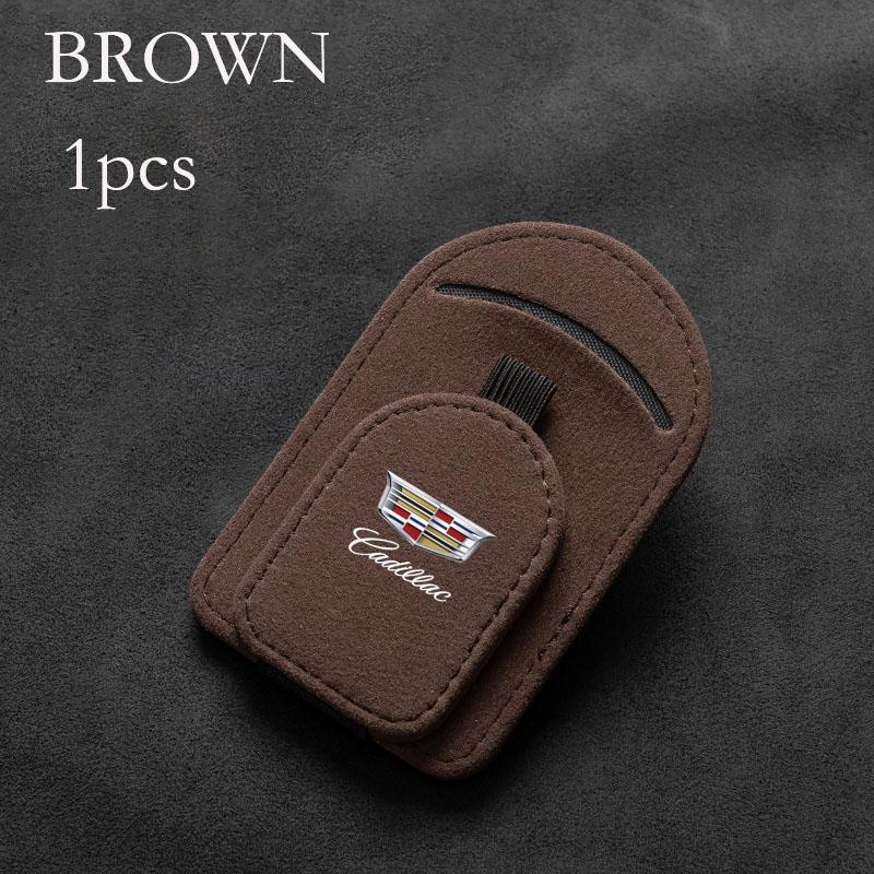 Car sun visor glasses clip card clip bracket for Cadillac Escalade DTS SRX XT4 XT5 XTS ATS BLS CT4 CT5 CT6 CTS SLR SLS AIN1