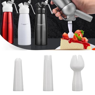 3 Pz/Set Parte Erogatore Panna Montata Porta Bombolette Montata Base Porta Punte Bar Ristorante