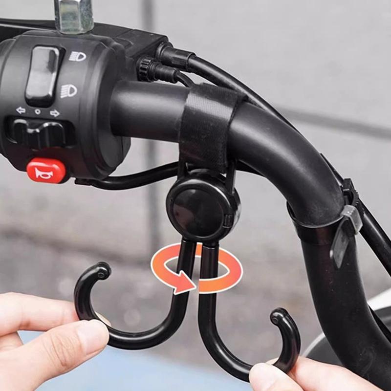 Multifunctional Baby Stroller Double Hooks Shopping Cart Hanging Bag Hanging Buckles Car Back Seat Hook Universal Accessories