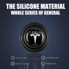 pwknb9 4/8pcs Anti-collision Silicone Pad Car Door Closing Anti-shock Protection for Tesla Model 3 S X Y Roadster Coil Mod Accessories