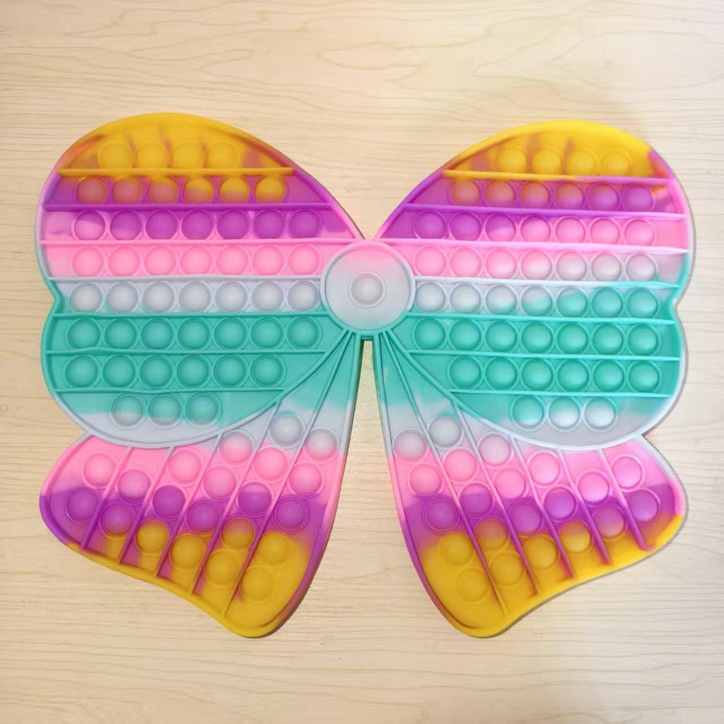 Giant Pop Fidget Toys Square Penguin Simple Dimple Big Rainbow Bubble Big Xxl Dimple Antistress Toy Stress Toy Children Gift