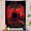DDeaths Mental Rock Band Printed Large Wall Tapestry Art Science Fiction Room Home Decor Decor Blanket