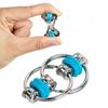 Flippy Bike Chain Fidget Toy Metal Rings Adhd Anxiety  Stress Relief Gifts Cool Gadgets For Adults Teenagers Boys Girls