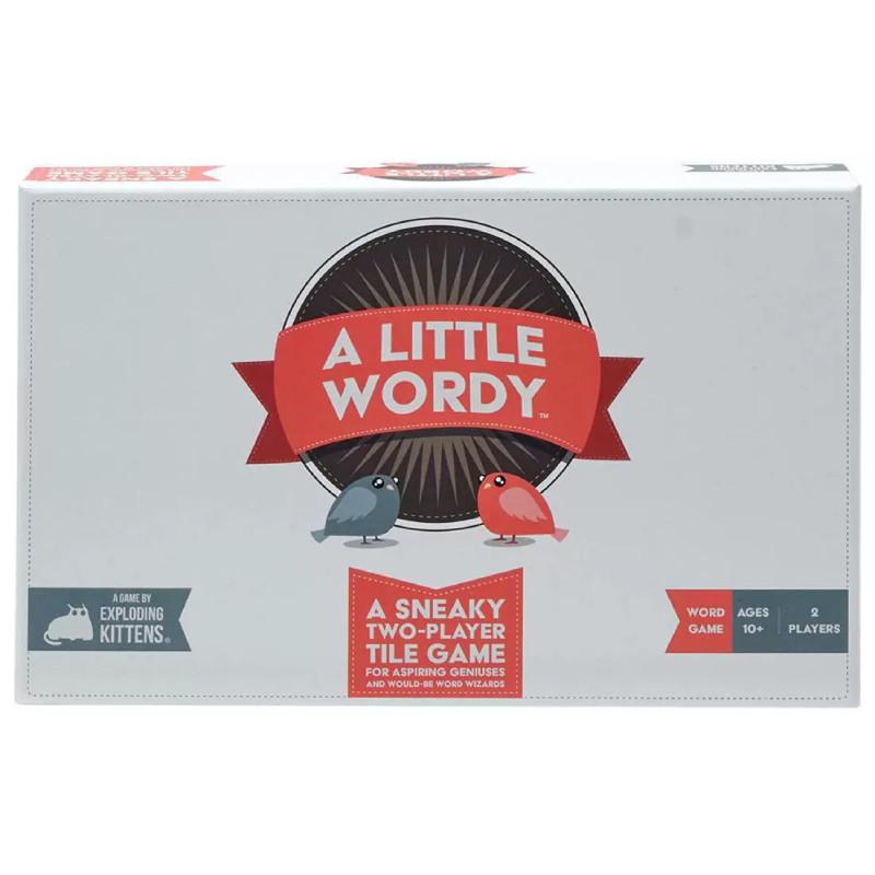 A Little Wordy By Exploding Kittens Card Games Adults Kids Family Game Board