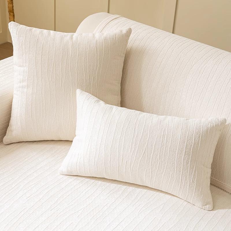 Chenier Sofa Cover  New Non-Slip Seat Cushion Cover Cloth Simple Modern High-End Solid Color Sofa Cushion