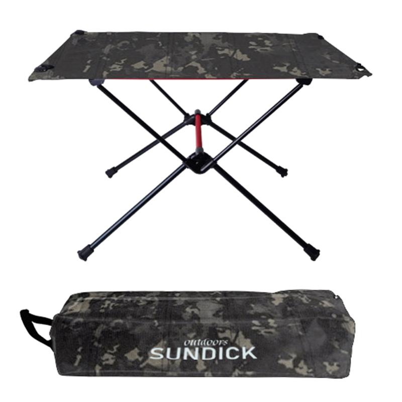 Faltbarer Campingtisch, Rolltisch, leichter Aluminium-Klapptisch, kompakter Picknicktisch für Angeln, Picknick und Grillen