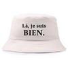 Frankreich Print BIEN Bob Wendbare Fischerhüte Herren Damen Baumwolle Outdoor Kappen Fischerhut Mädchen Junge Chapeau Bob Hüte