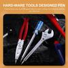 NUOBESTY Creative Tool Ballpoint Pens Tool Shaped Ink Pens Novelty Hardware Shape Writing Pens for School Office Stationary Supplies 5pcs