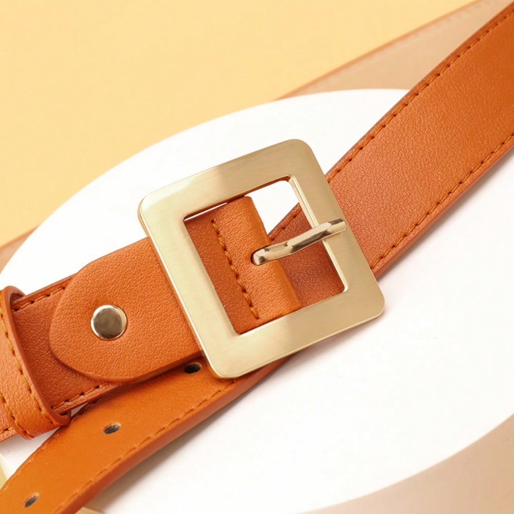 Simple and Versatile Belt, Women's Fashion Trendy and High-end Women's Belt, Decorative Jeans Belt