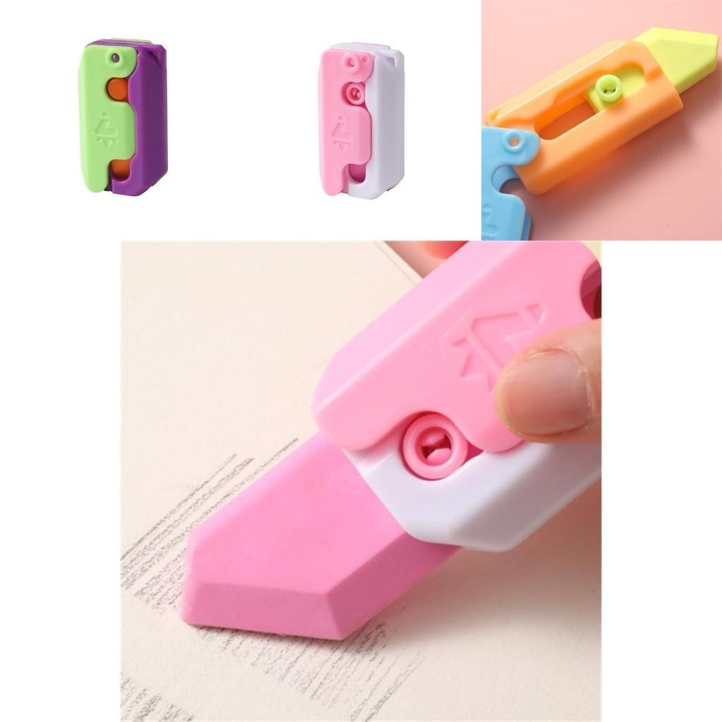 Cute 3d Carrot Eraser For Students Release Pressure And Spark Creativity White Shell)