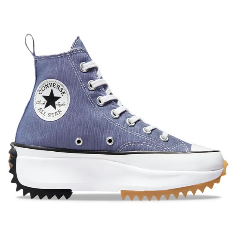 Converse Run Star Hike Fashion High Top Espadrilles Unisex Lilac Purple