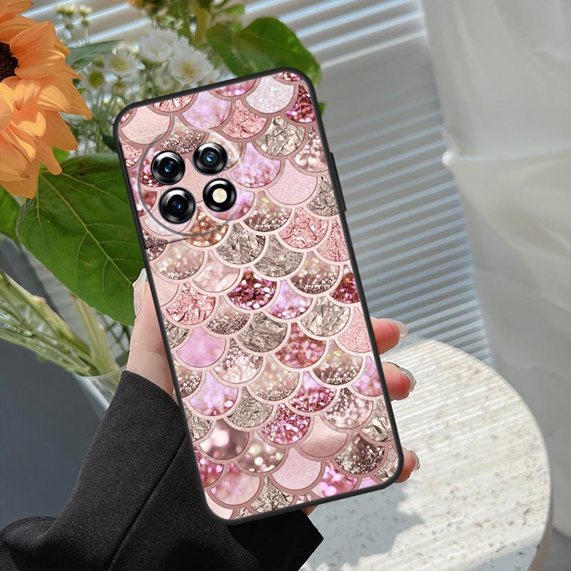 Love Rose Gold Style Case For OnePlus 15 15R 12 12R 13T 13R 13 11 10 10R 10T 8T Nord 5 CE 2 3 4 Lite N20 N30 Cover